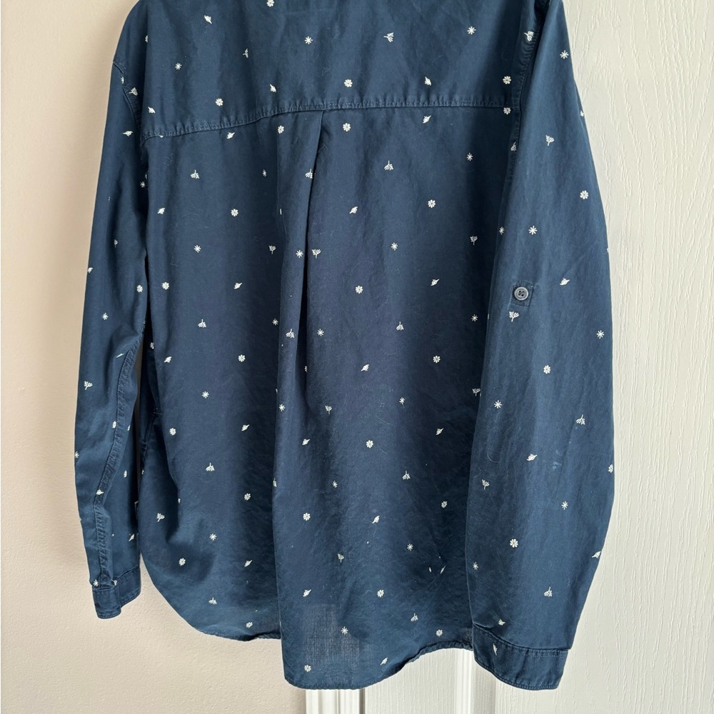 The North Face women Casual Navy Shirt - Picture 3 of 4